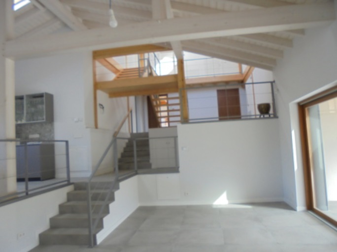 Espacio interior continuo en caserio en Bakio